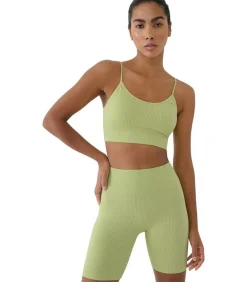4F WSS25USBAF151 - Sport Bh - Groen green Best