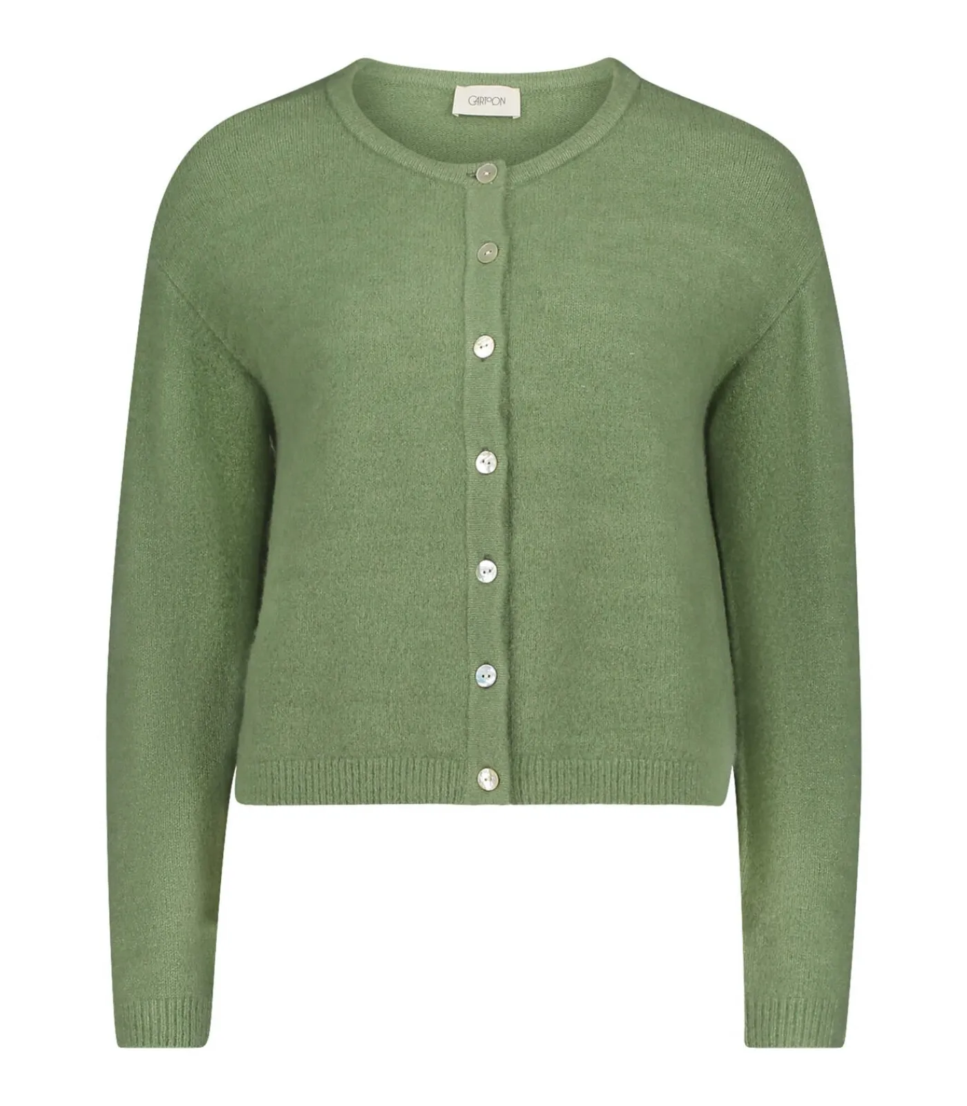 Cartoon Gebreid vest mintGreen Online