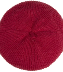 ISOTONER Gebreide baret voor dames Soft Touch Rood red Sale
