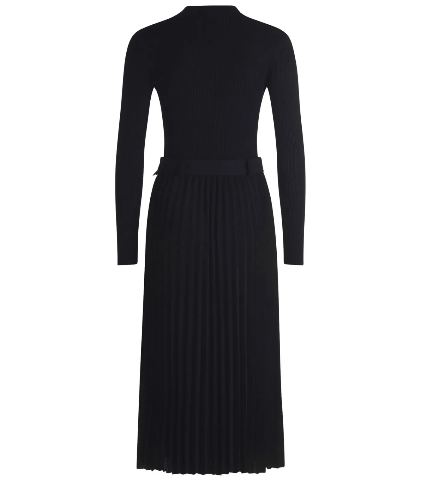 Zero Gebreide jurk black New