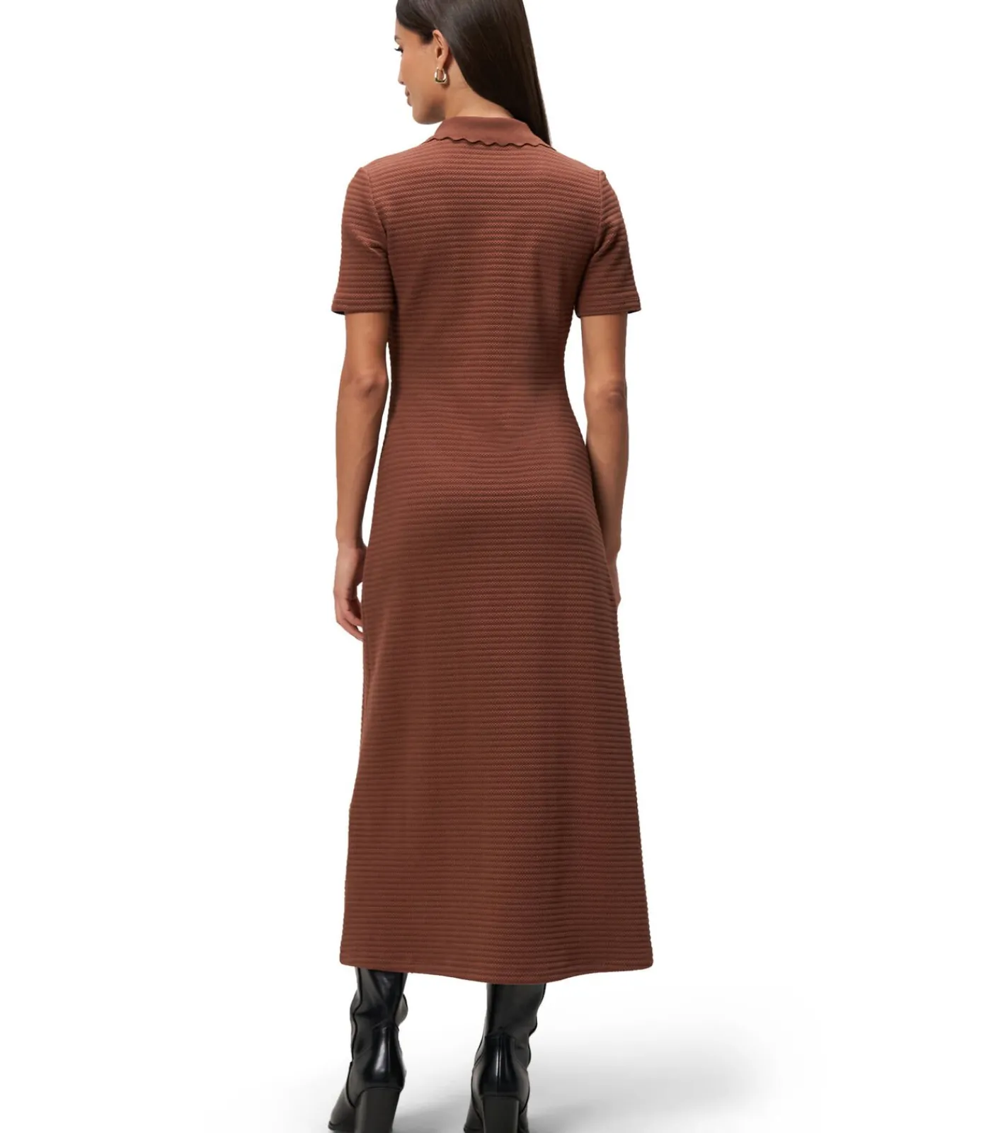 Zero Gebreide jurk beige Online