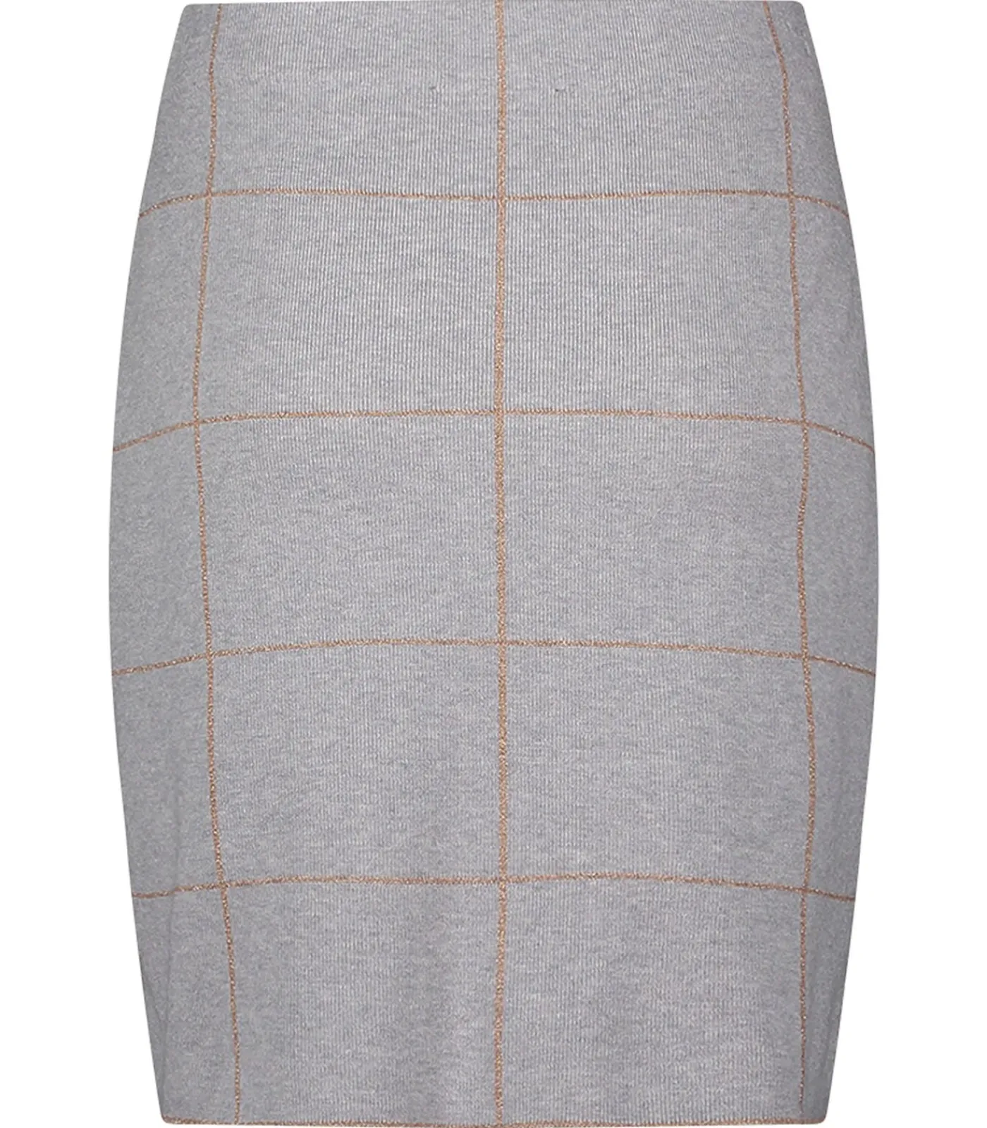 Betty Barclay Gebreide rok darkGrey/beige Outlet