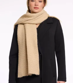 Rino&Pelle Gebreide sjaal Licht OS beige New