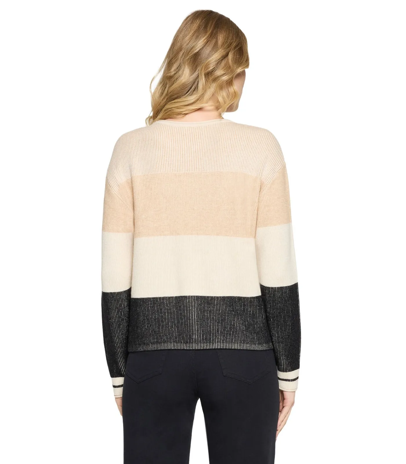 Betty Barclay Gebreide trui black/beige Hot