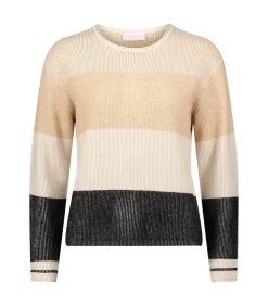 Betty Barclay Gebreide trui black/beige Hot