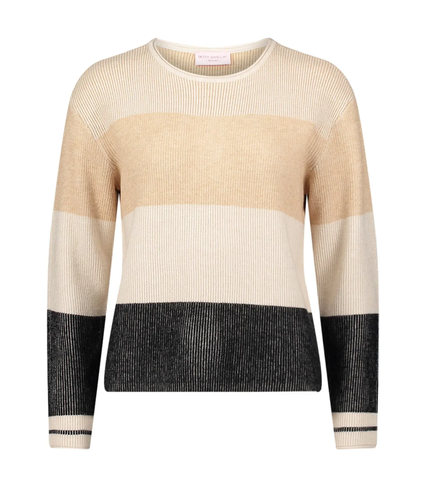 Betty Barclay Gebreide trui black/beige Hot