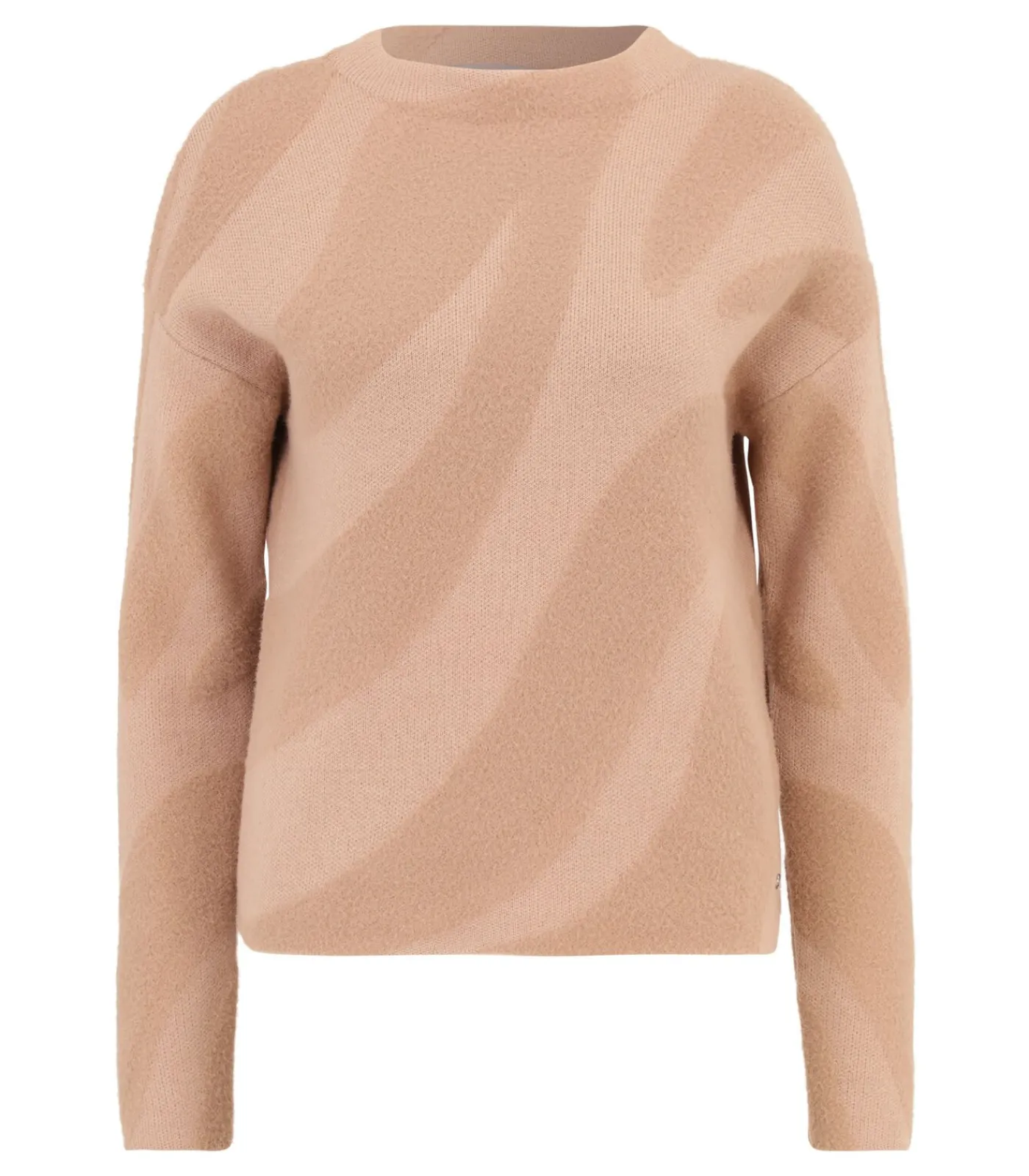 Betty & Co Gebreide trui taupe Clearance