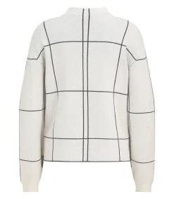 Betty Barclay Gebreide trui creme/gray Discount