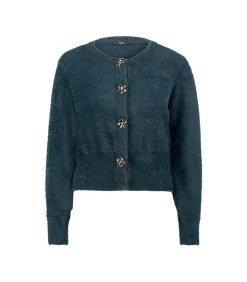 Zero Gebreide vest darkBlue