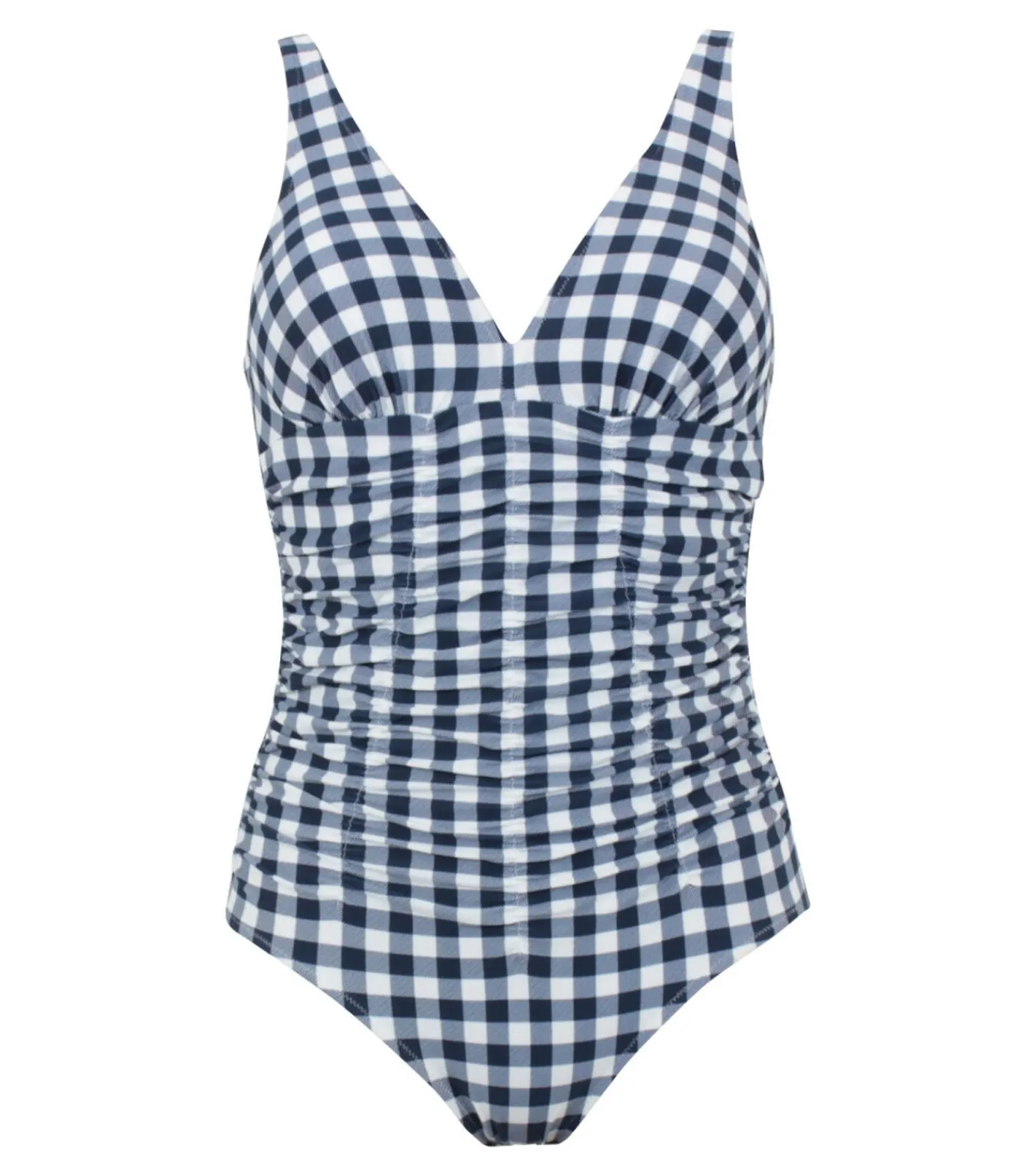 Janine Robin gedrapeerd badpak Mimbeau navyBlue Hot