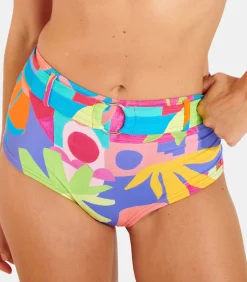 Banana Moon Gekleurde bikinishorty FIMA RAINBOWRUSH violet Online