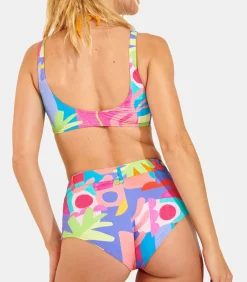 Banana Moon Gekleurde bikinishorty FIMA RAINBOWRUSH violet Online