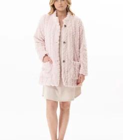 LE CHAT Geknoopt jasje met gevlochten effect ESSENTIEL 174 pink Discount