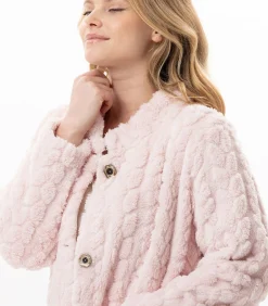 LE CHAT Geknoopt jasje met gevlochten effect ESSENTIEL 174 pink Discount