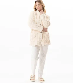 LE CHAT Geknoopt jasje met gevlochten effect ESSENTIEL 174 offWhite Best