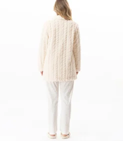 LE CHAT Geknoopt jasje met gevlochten effect ESSENTIEL 174 offWhite Best