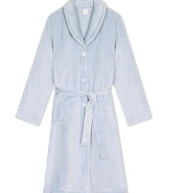 LE CHAT Geknoopte kamerjas van pluche flanel ESSENTIEL H51B blue Online