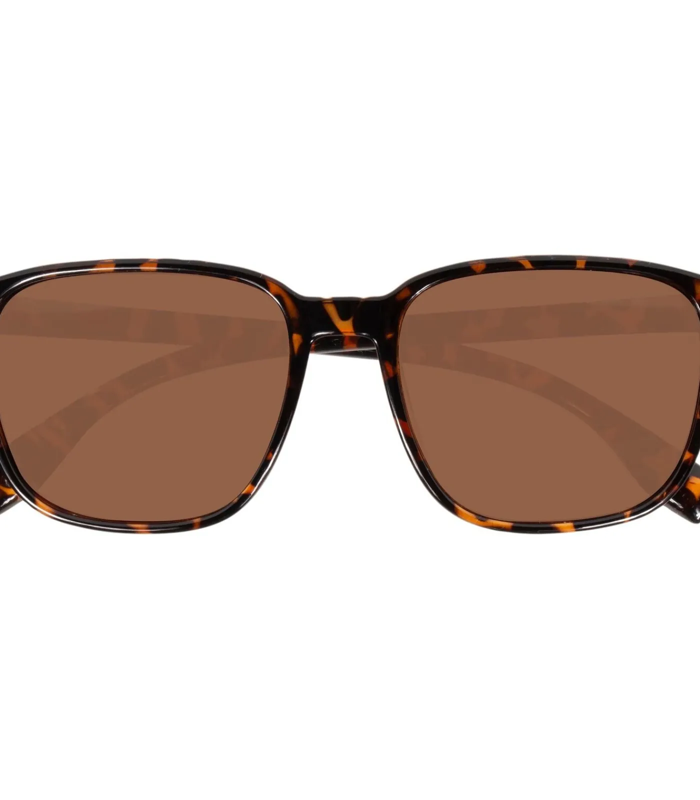 ISOTONER Gemengde rechthoekige tortoiseshell zonnebril lightBrown