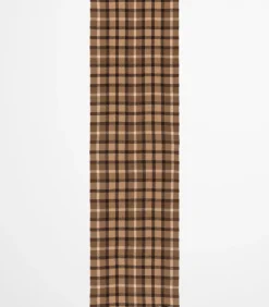 Marc O'Polo Geruite wollen sjaal lightBeige Outlet