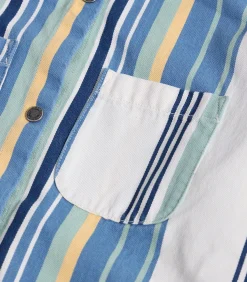 Oxbow Gestreept denim overhemd STRIPE multicolor Online