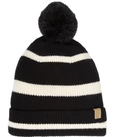ISOTONER Gestreepte dameshoed Soft Touch black Sale