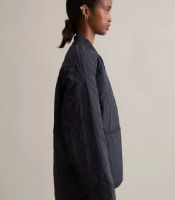 Marc O’Polo DENIM Gewatteerd jack regular blue Sale