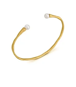 Joidart Gouden armband Eclat met witte parel Outlet
