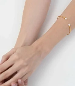 Joidart Gouden armband Eclat met witte parel Outlet