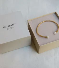 Joidart Gouden armband Eclat met witte parel Outlet