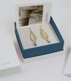 Joidart Gouden oorbellen Gaudí Jewelry La Pedrera gold