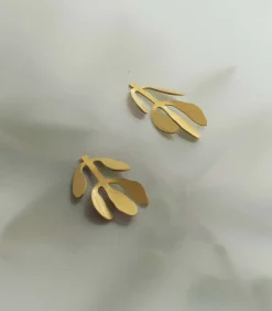 Joidart Gouden Silvela oorbellen gold Clearance