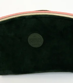 Banana Moon GRAPHITE LEYLAK Kaki fluwelen pouch oliveGreen Online