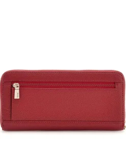 GUESS Gregoria Slg Large Zip Around red Best