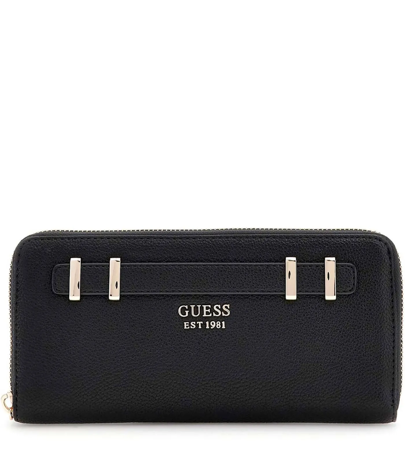GUESS Gregoria Slg Large Zip Around black Clearance