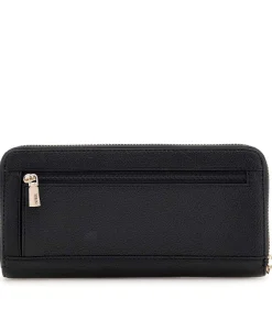 GUESS Gregoria Slg Large Zip Around black Clearance