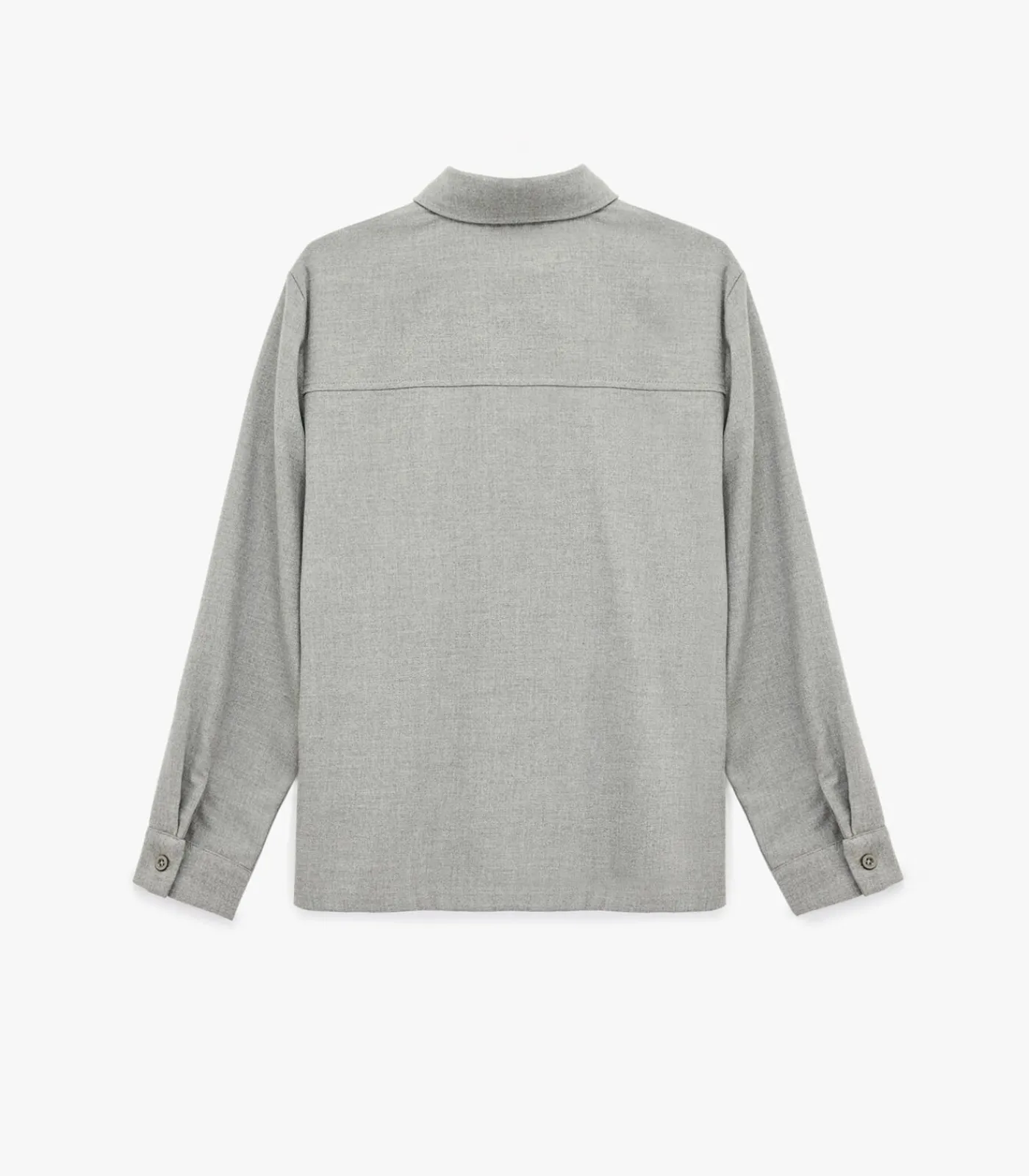 Koton Grijze Blouse Lange Mouwen met Knoopsluiting gray Online