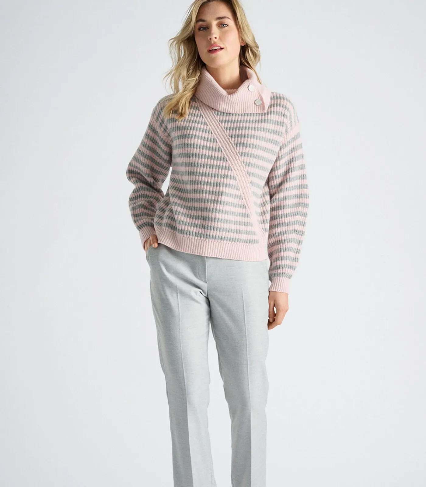 Marie Méro Grijze broek in bootcut model gray Online