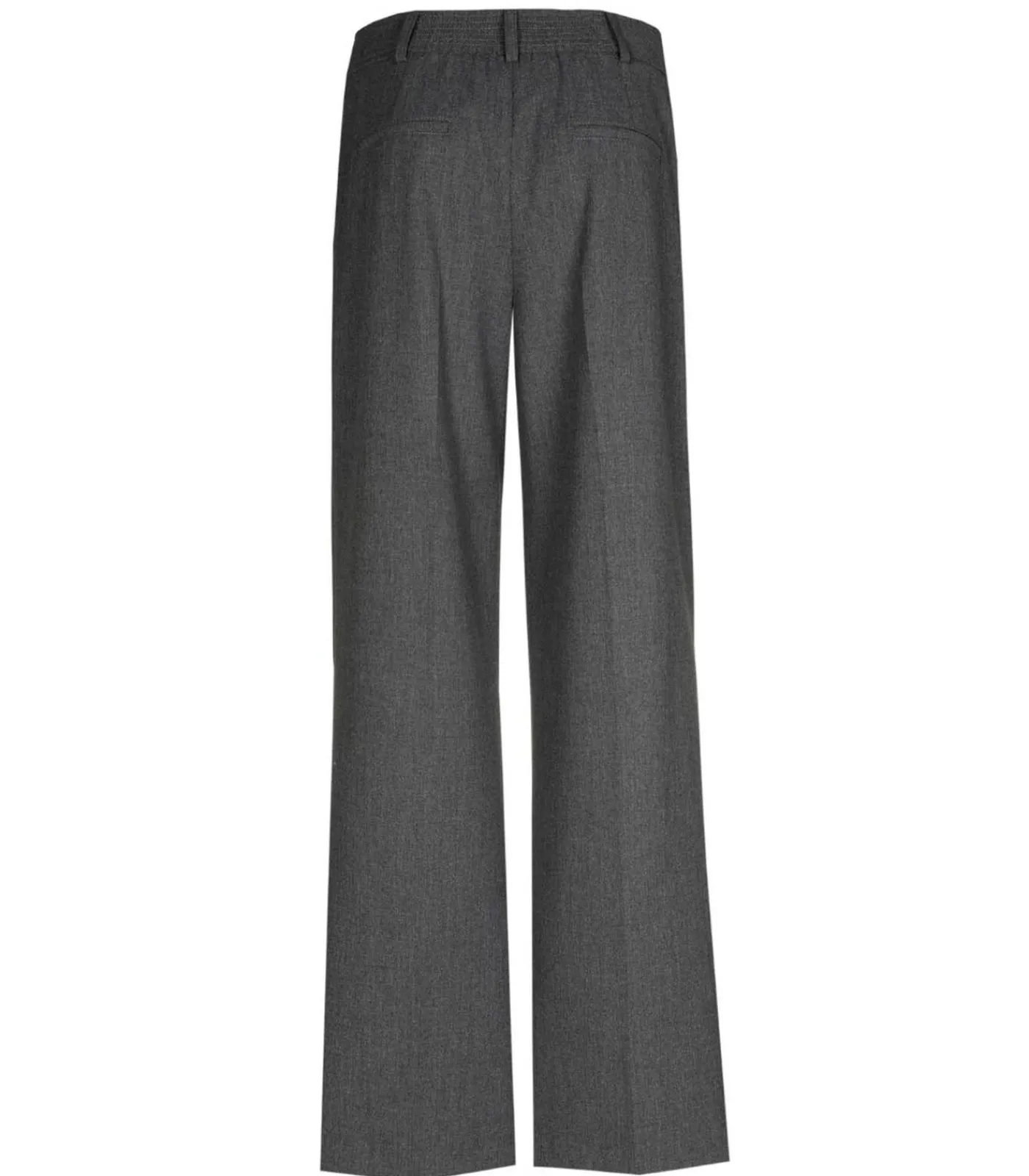 Marie Méro Grijze broek met brede pijpen gray Best