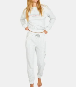 Banana Moon Grijze joggingbroek met cargo-effect MATALI BAYACTIVE gray Online