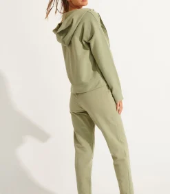 Banana Moon Groene joggingbroek COZY MODELO khaki Hot