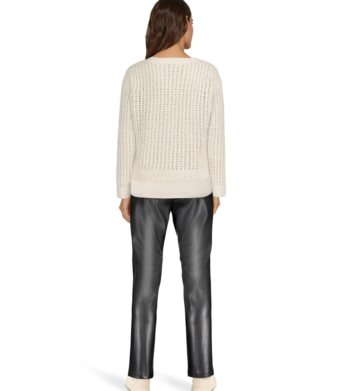 Betty Barclay Grofgebreide trui beige Outlet