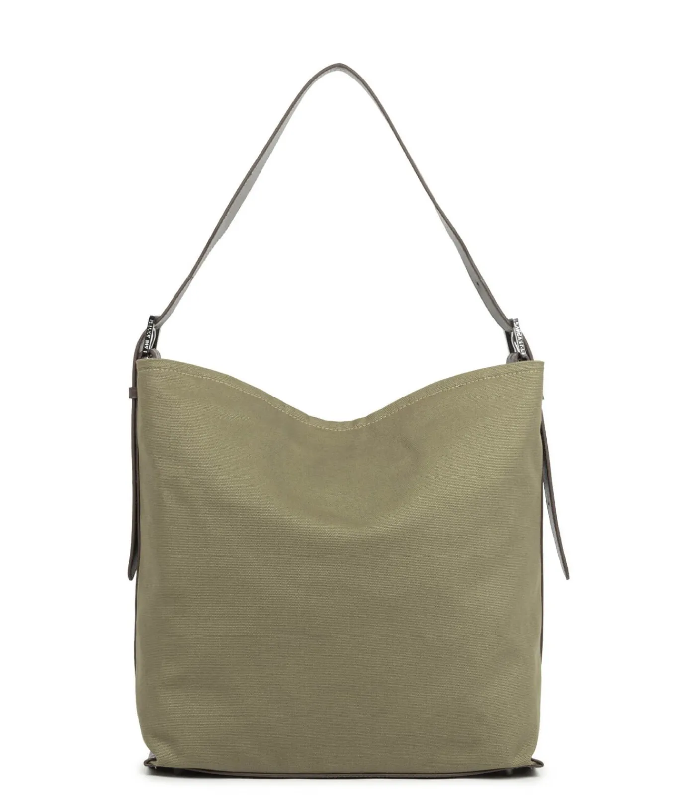 LANCASTER Grote bucketbag – Canvas KBA khaki