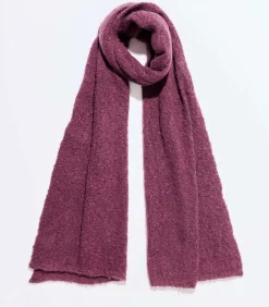 La Fiancée Grote gerecycleerde sjaal ZAFIRE darkPurple New