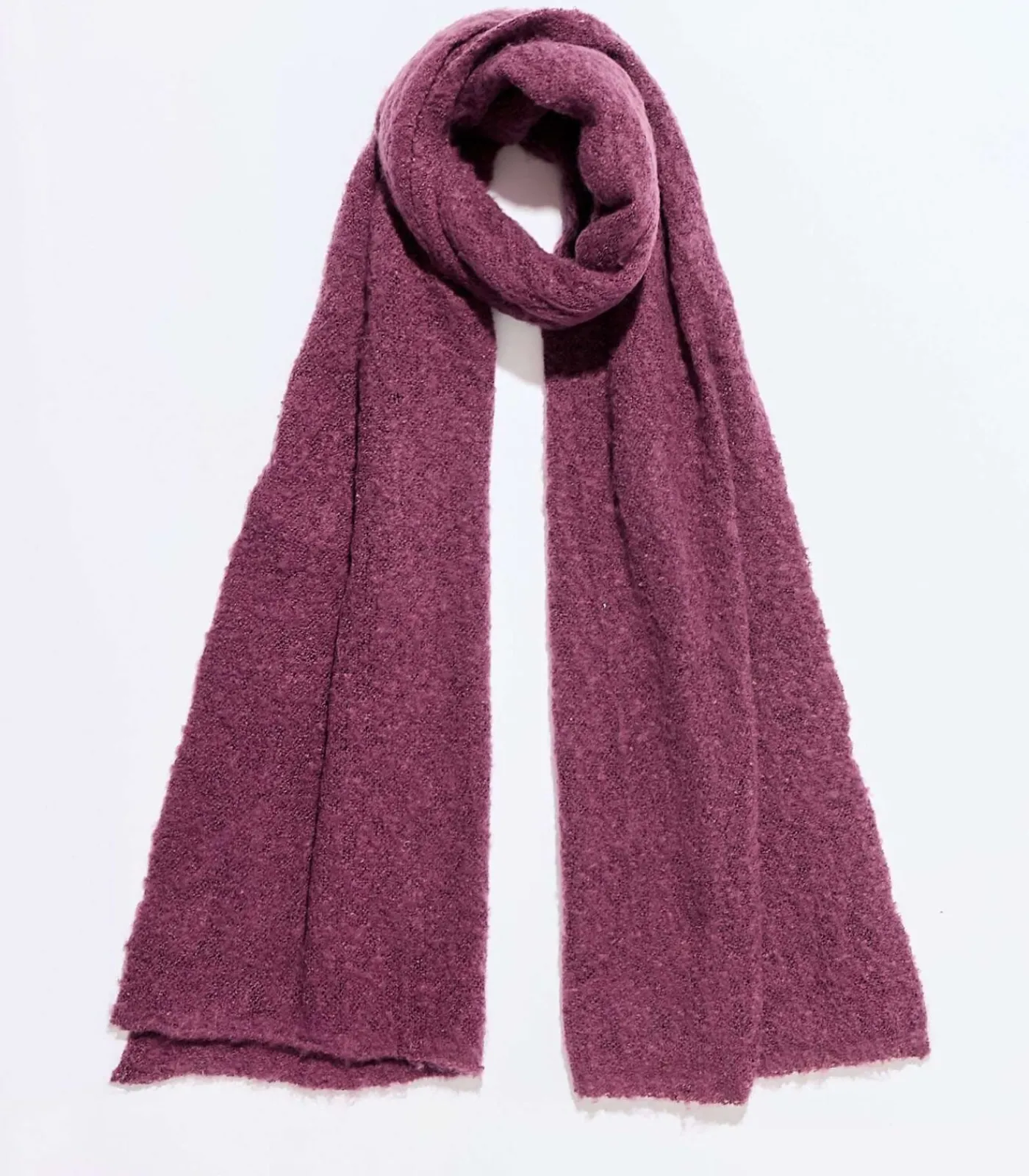 La Fiancée Grote gerecycleerde sjaal ZAFIRE darkPurple New