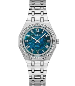 GUESS GW0770L1 - Quartz - 36mm - 5ATM silver/darkGreen Sale