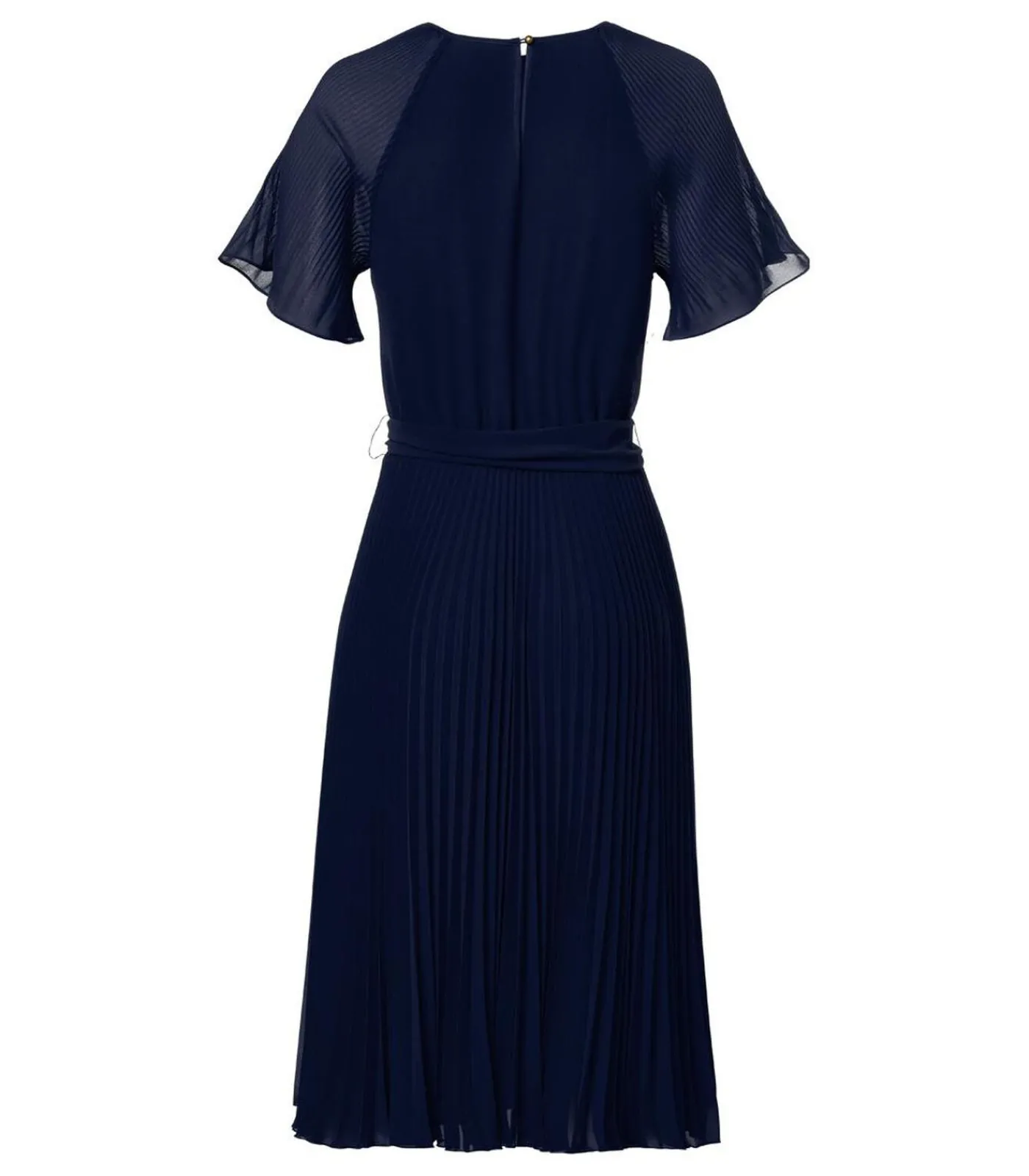 Mart Visser Haily Plisse Jurk Maxi navyBlue Discount