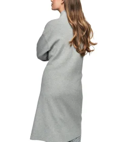 SELMARK Halflange jas met glanzende zakken PC1 STYLE ADD gray Outlet