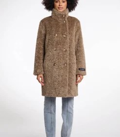 Rino&Pelle Halflange teddyjas Toffee 34 brown Sale