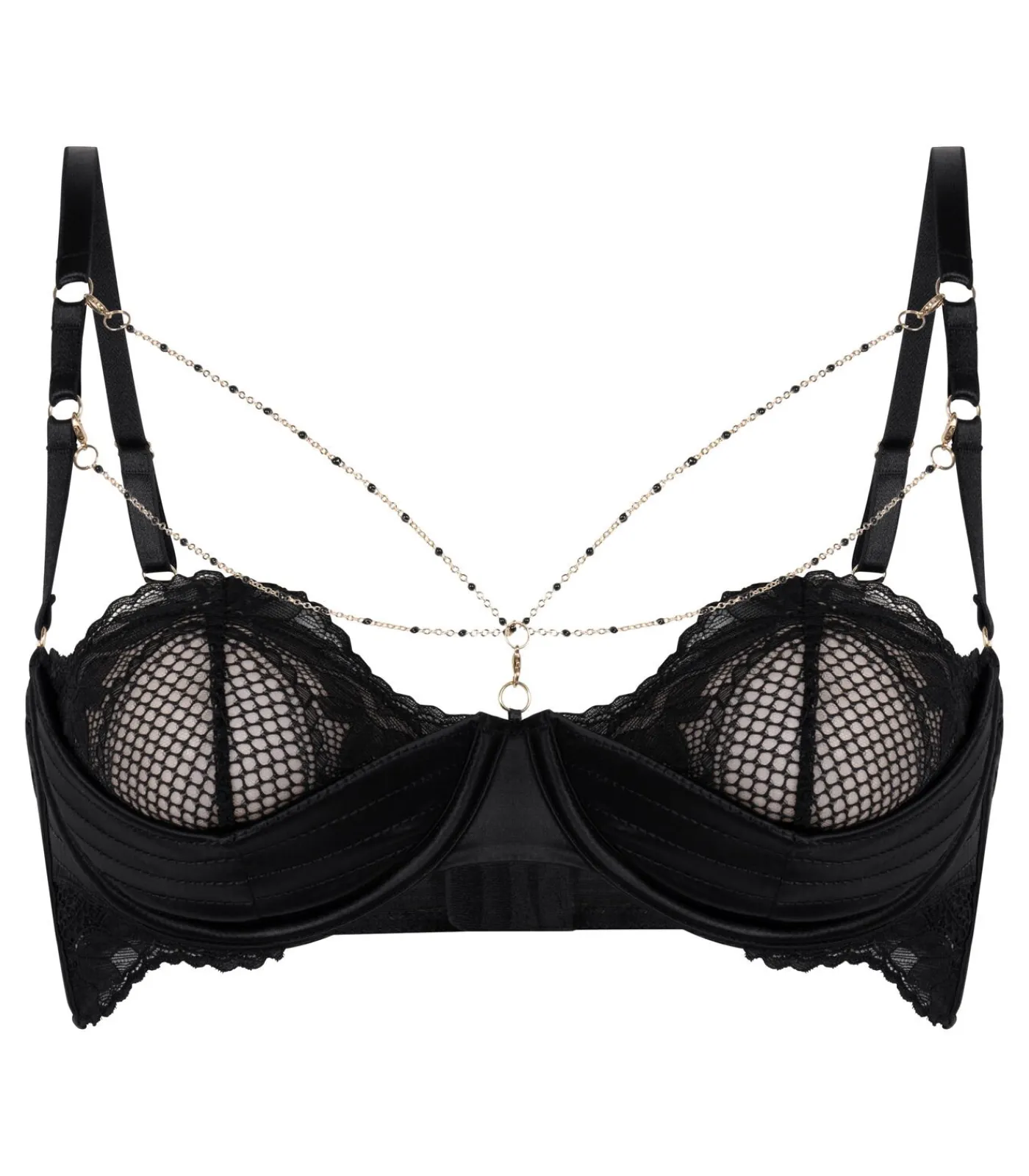 Hunkemöller Half-voorgevormde cup beugel bh Belladonna black Discount