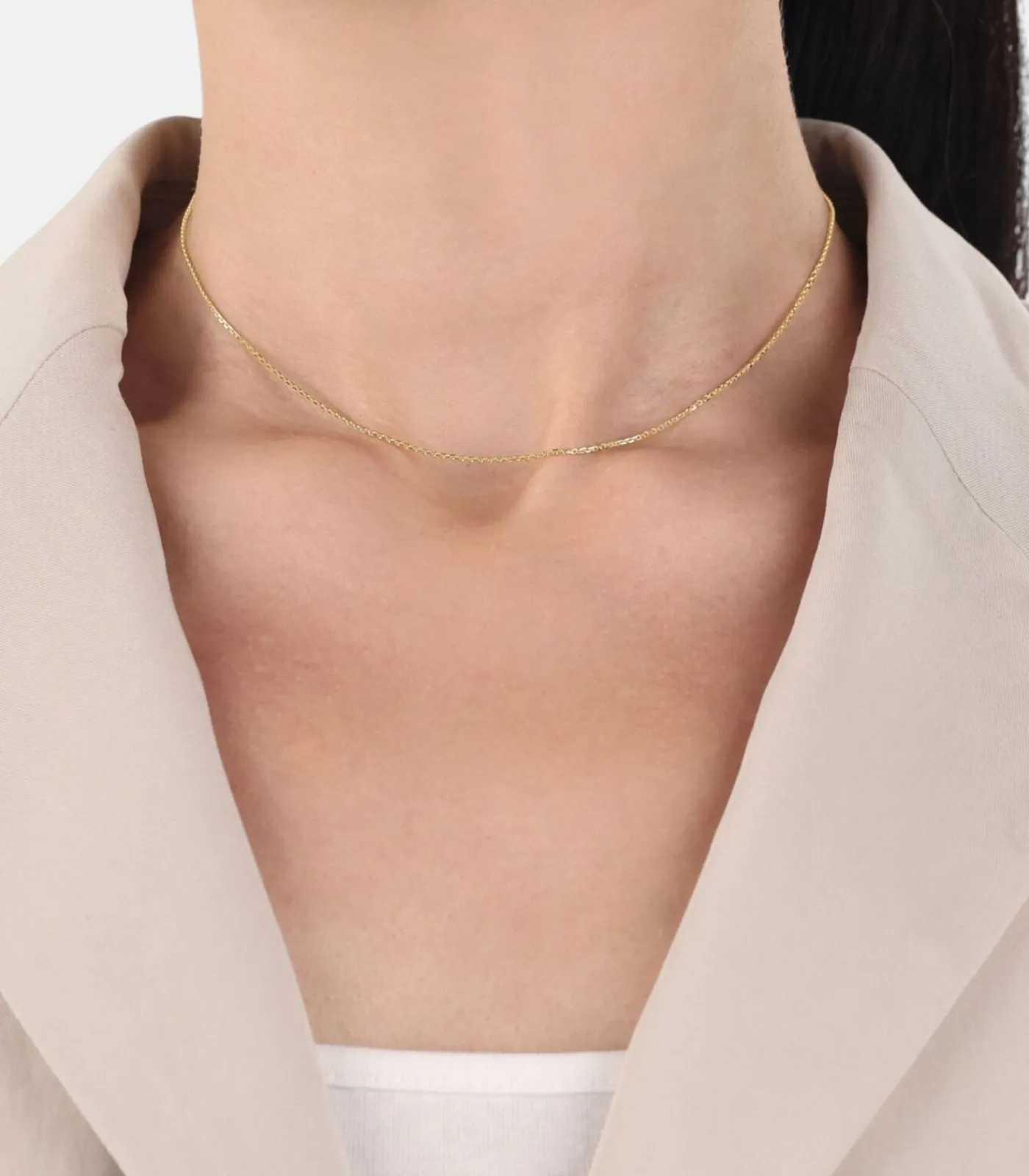 Amor Halsketting für Damen, 375 gold Clearance